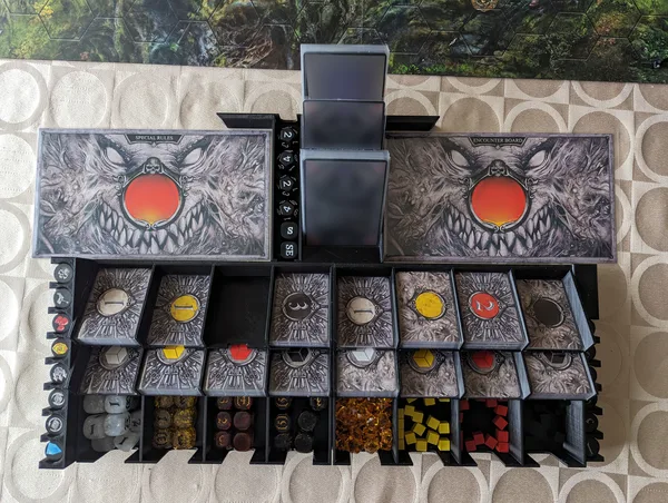 Oathsworn Gameplay Trays