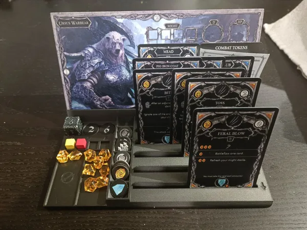 Player Dashboard for Oathsworn — StageTop Playtile