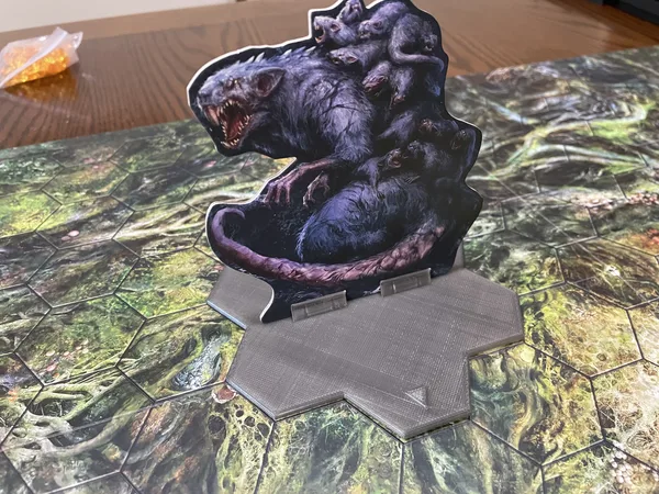 Oathsworn Monster Standee Hex Base