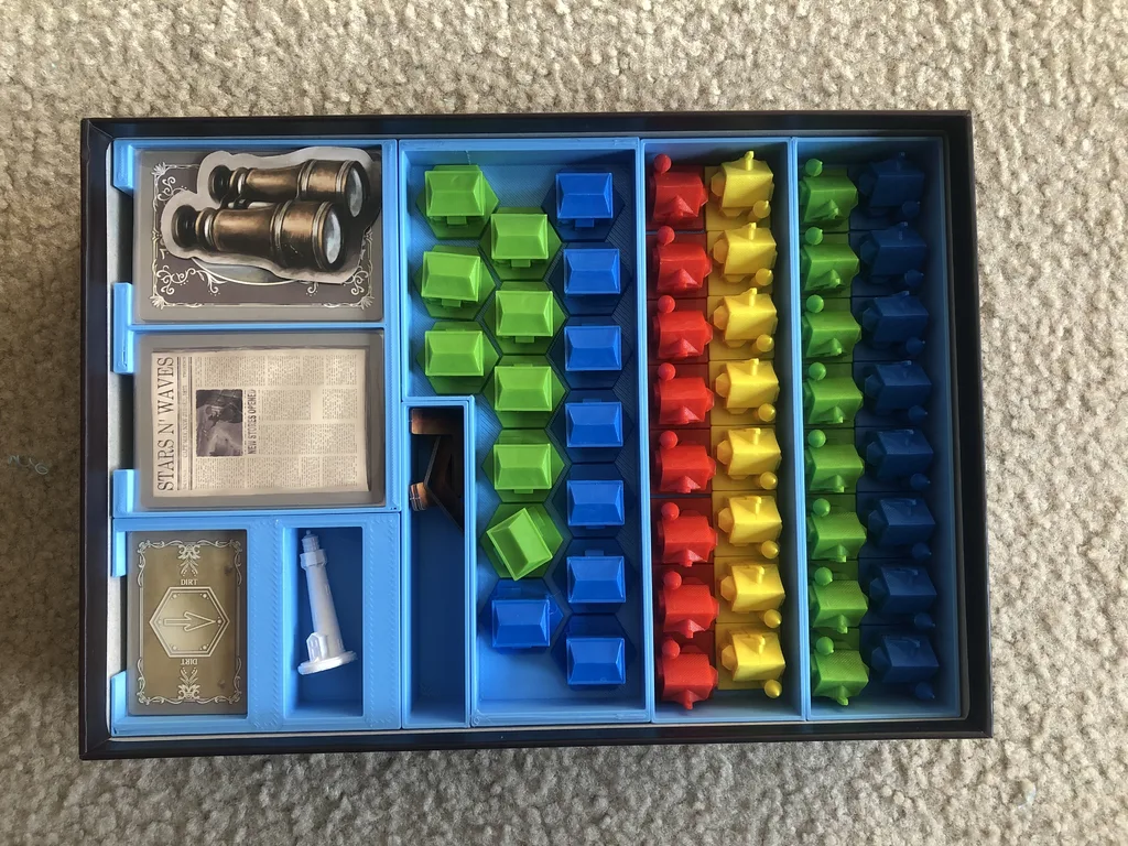 Cape May Board Game Insert
