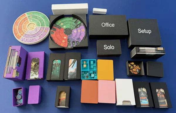 Unconscious Mind insert (holds Kickstarter “Id” edition w/ playmats and sleeves)