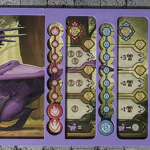 Insert for Emberheart plus Player Board Overlays