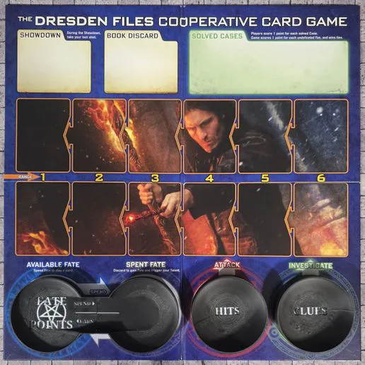 Insert for The Dresden Files - Cooperative Card Game