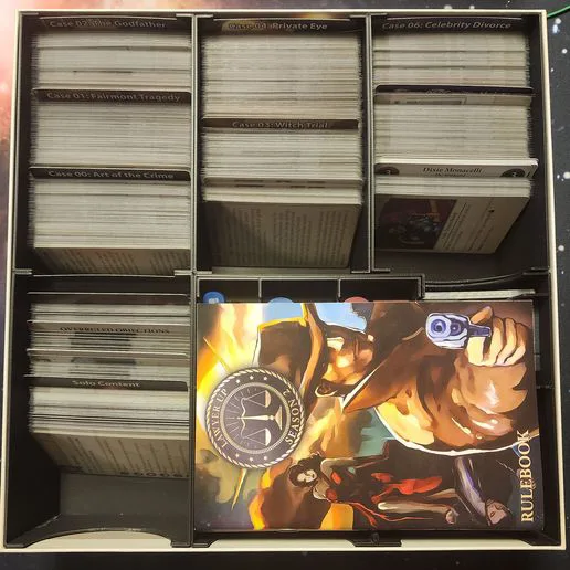 Insert for Lawyer up Season 1,2 + Expansions
