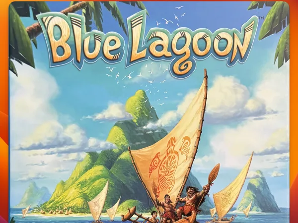 Blue Lagoon Board Game Insert