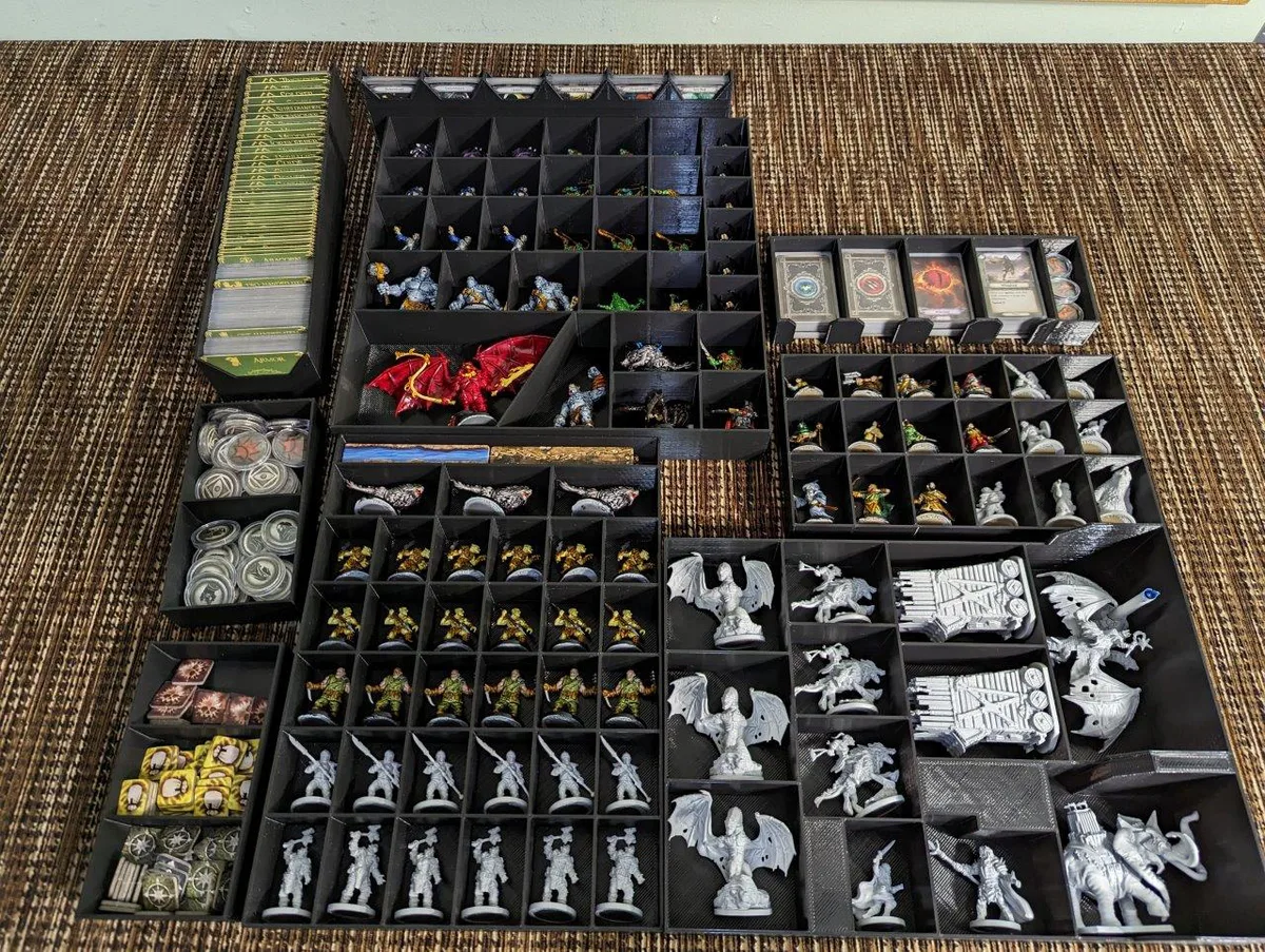 Lord of the Rings Journeys in Middle Earth & All Expansions Organizer (FFG)
