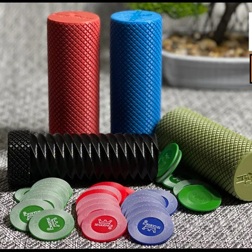 Storage Cylinder | Sequence Game Chips Container | Customizable |