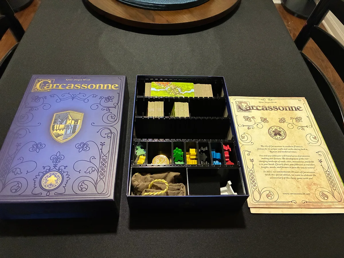 Carcassonne Modular Insert/Organizer