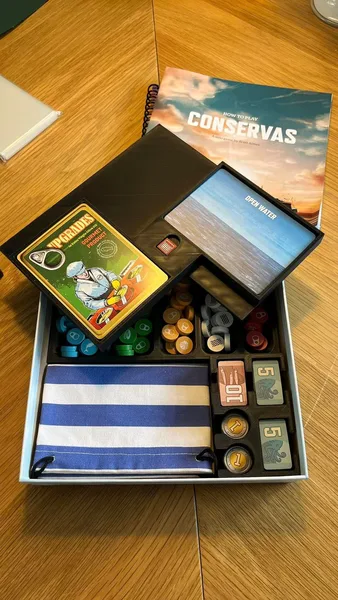 Insert for Conservas board game