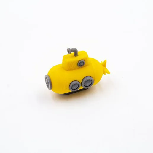 Yellow Submarine First Player Token – Endeavor: Deep Sea compatible  by @ammedia3d