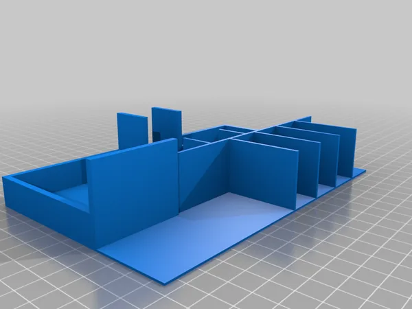 Tiny Epic Mechs Organizer Inlay