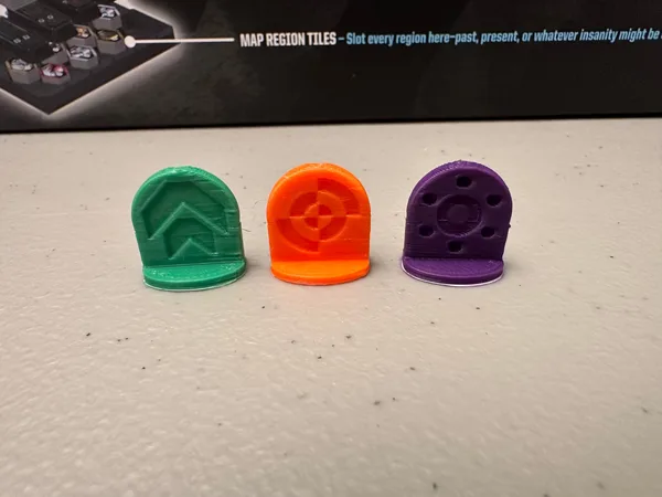 Vestige Board Game - Job Tokens for the Map (Bounties, Artifacts, Augments)