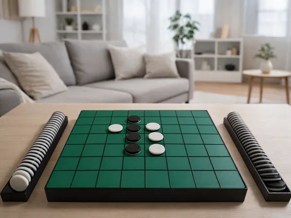 Portable  Othello (Reversi) Modern design with box