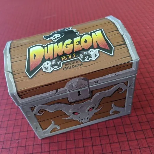 Dungeon Roll Board Game Box Insert Organizer