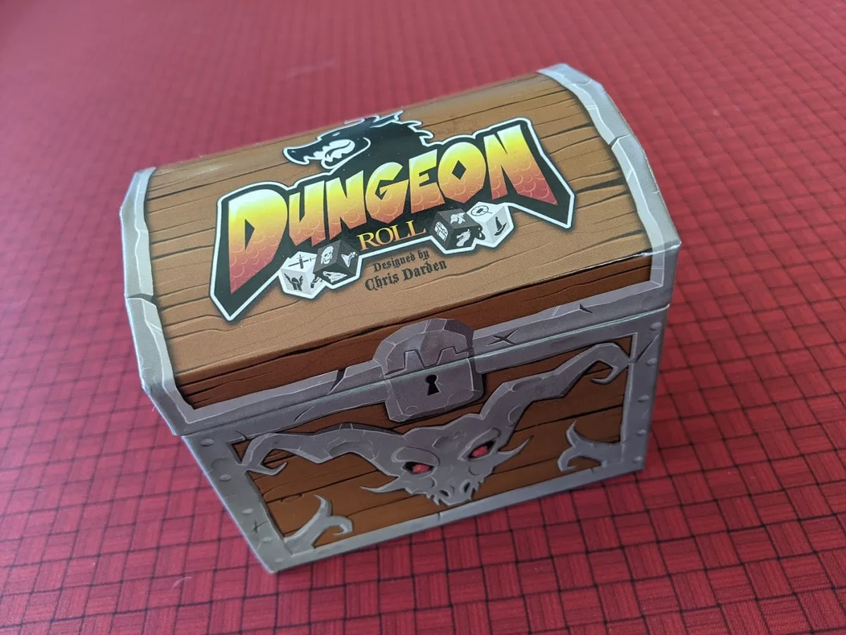 Dungeon Roll Board Game Box Insert Organizer