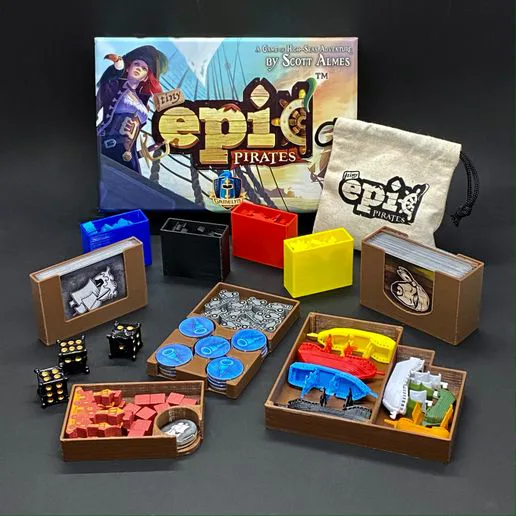 Tiny Epic Pirates and expansions
