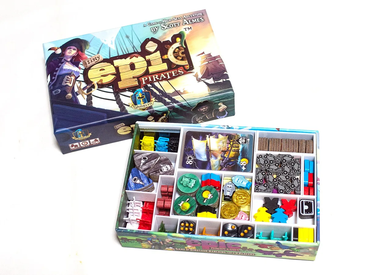 Tiny Epic Pirates storage solution