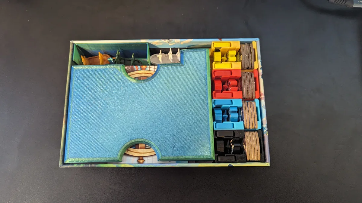 Tiny Epic Pirates Vertical Storage Cap For Pulp Inserts