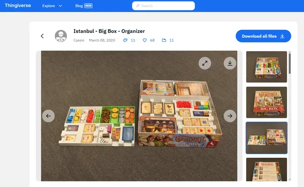 Istanbul - Big Box - Organizer / insert