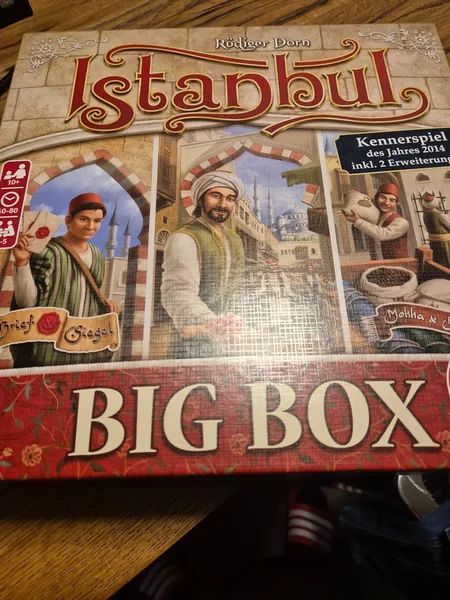 Istanbul Big Box Board game Insert