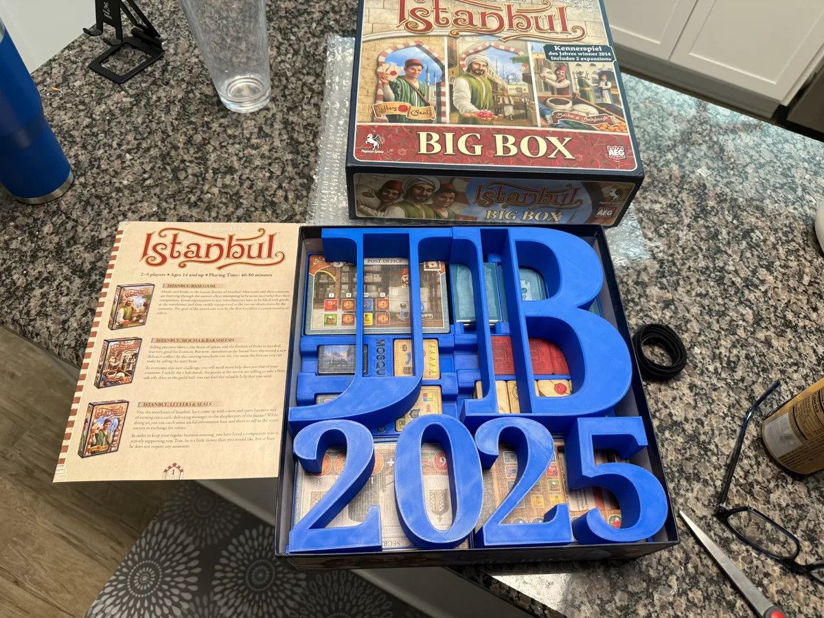 Istanbul Big Box REMIX sleeved cards and levelers
