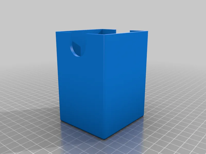 Skip-Bo Snap Case seperated parts and cutout lid
