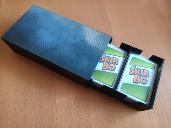 Skip-Bo box for sleeved cards