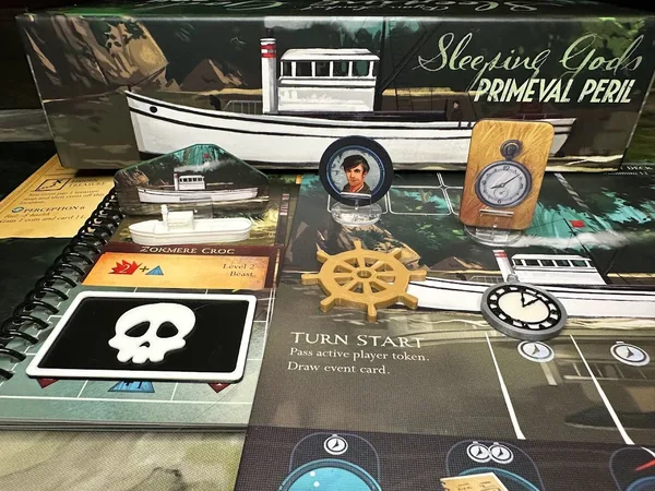 Sleeping Gods: Primeval Peril - Upgrades (including the Harpy boat / ship)