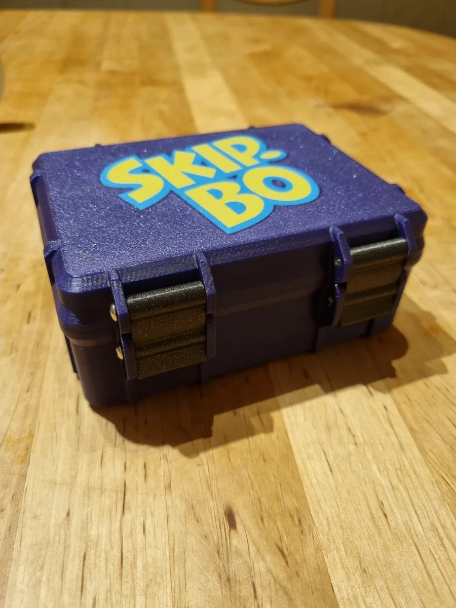 Card Box for two Sets Skip-Bo