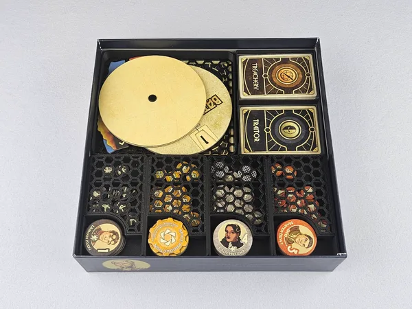 Dune (2019) insert with all expansions and sleeves