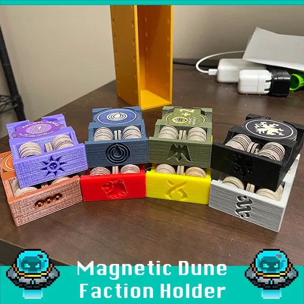 Dune Board Game Magnetic Organizers