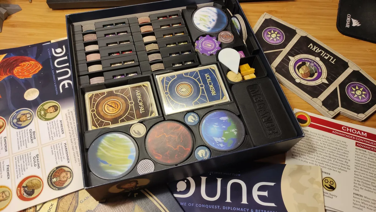 Insert for Dune + 3 expansions