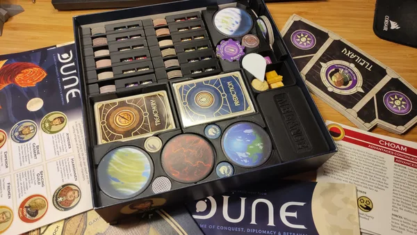 Insert for Dune + 3 expansions