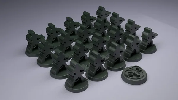 Dune Boardgame - Harkonnen minifig set