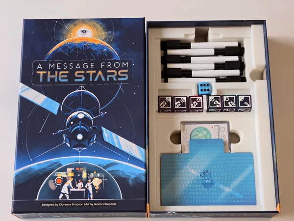A Message From the Stars - Organizer Insert