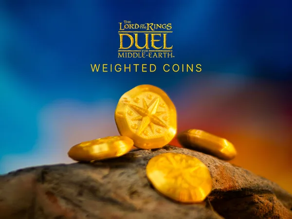 LOTR: Duel for Middle-earth - Weighted Coins