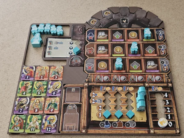 Orloj Boardgame Player Organizer