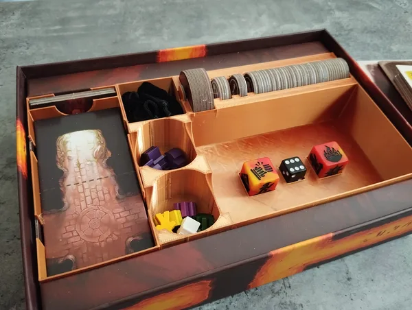 Subterra 2 board game organizer