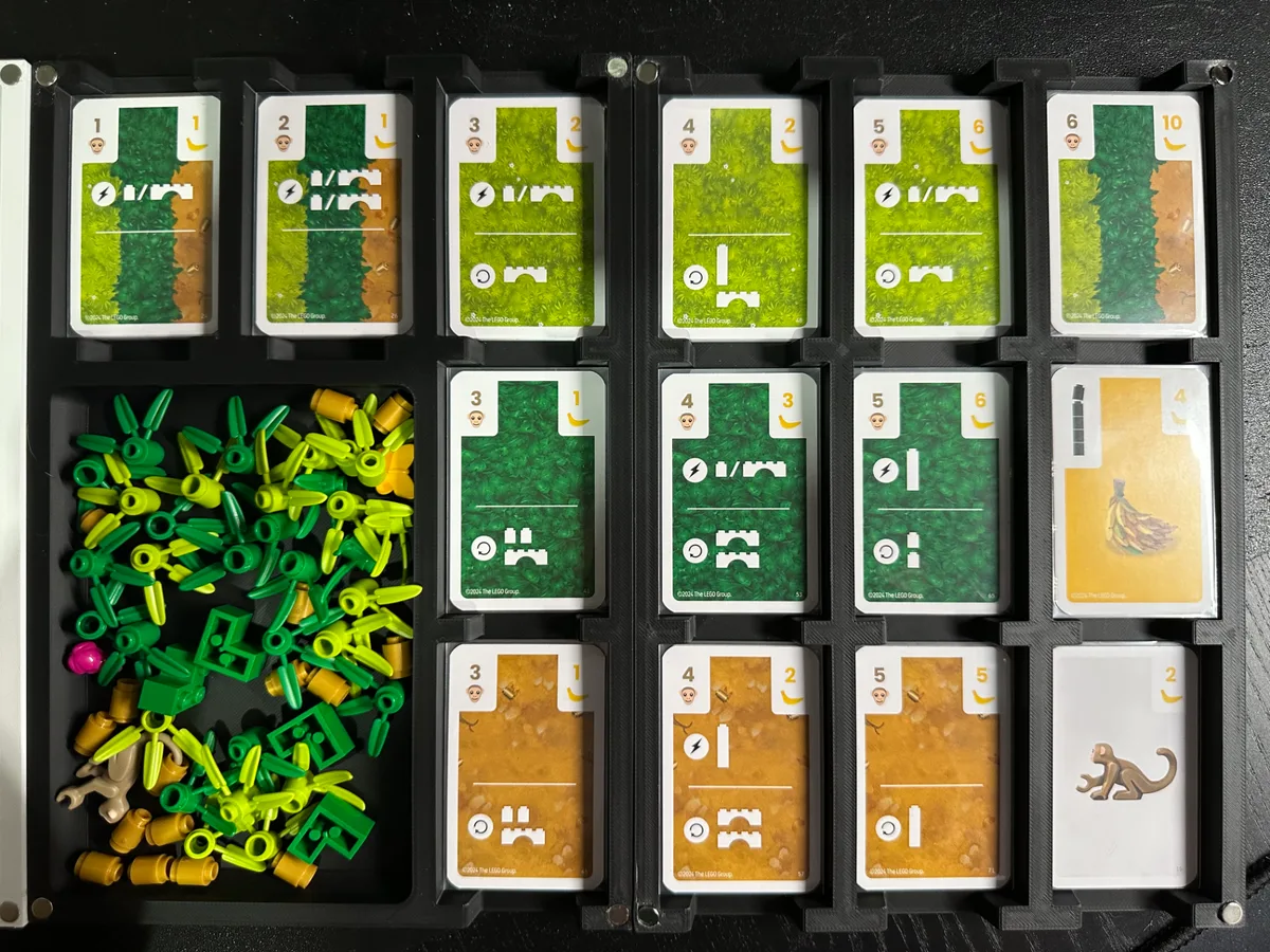 Monkey Palace organizer with lid
