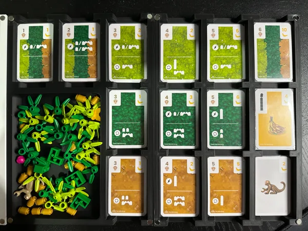 Monkey Palace organizer with lid