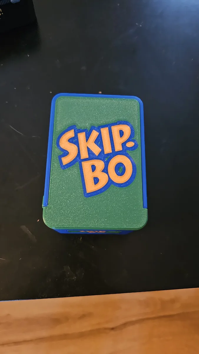 Slide-n-Lock Box for Skip-Bo