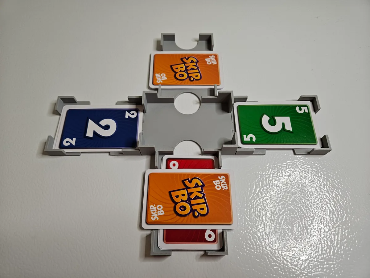 Skip-Bo Card Rack - Modular V2