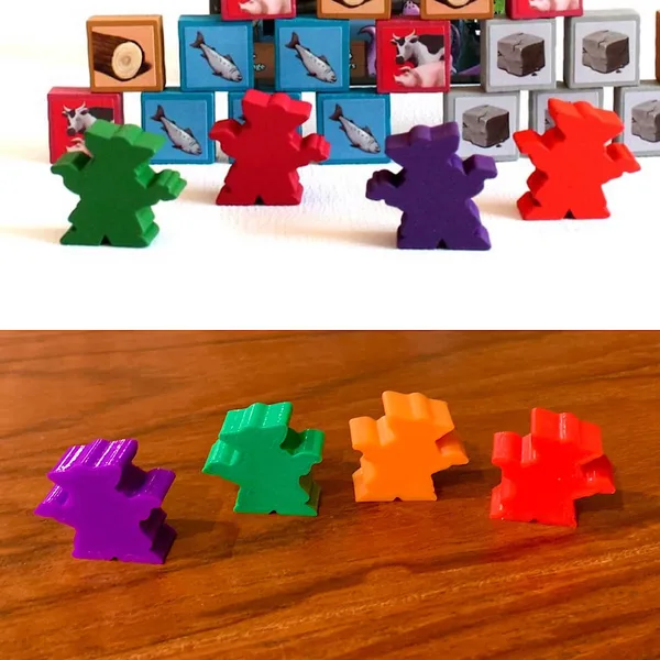 Harbour board game meeple pawn