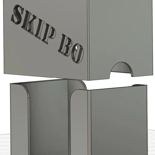 Boite rangement carte SKIP BO