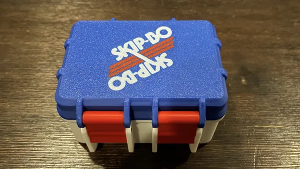 Retro Skip-Bo Card Game Box (Multi-Color)