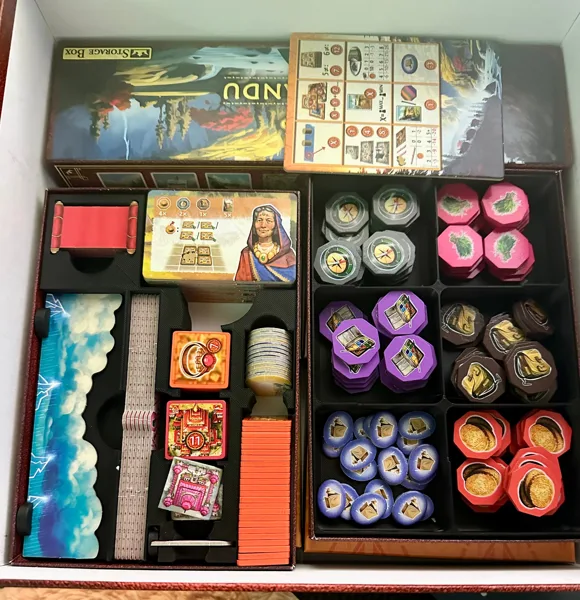 Kathmandu Boardgame Organizer - Queen Games