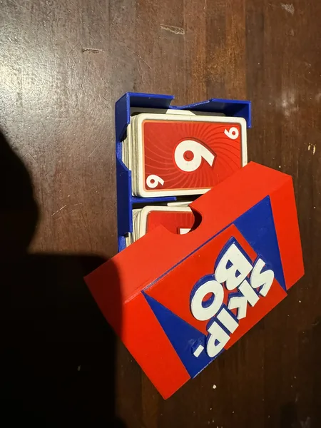 skip bo cards holder