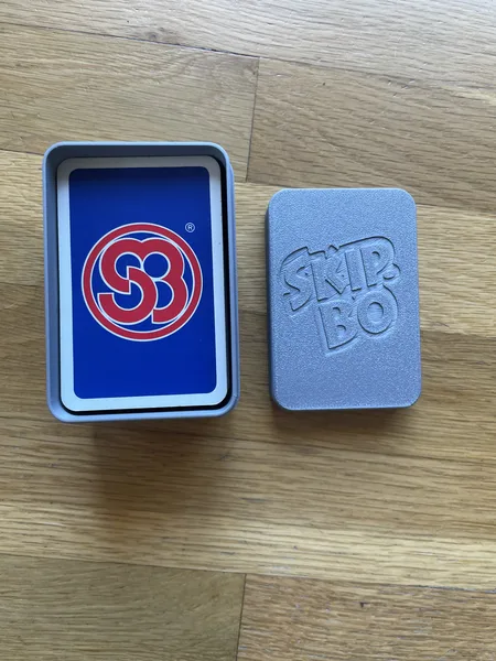 Skip-Bo card box