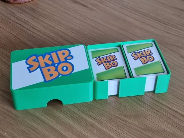 Skip Bo card case