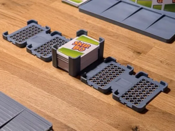 Skip-Bo Modular Stack Holder (with custom tags)